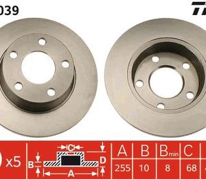 A6 1.8T 2.5Tdı 2.7T 97>04 Arka Disk