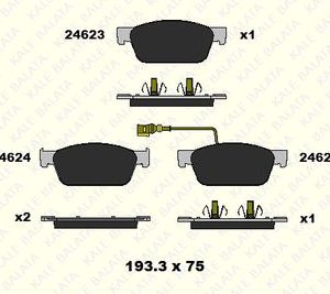 Transporter T5 T6 1.9 2.0Tdı 03> Ön Balata